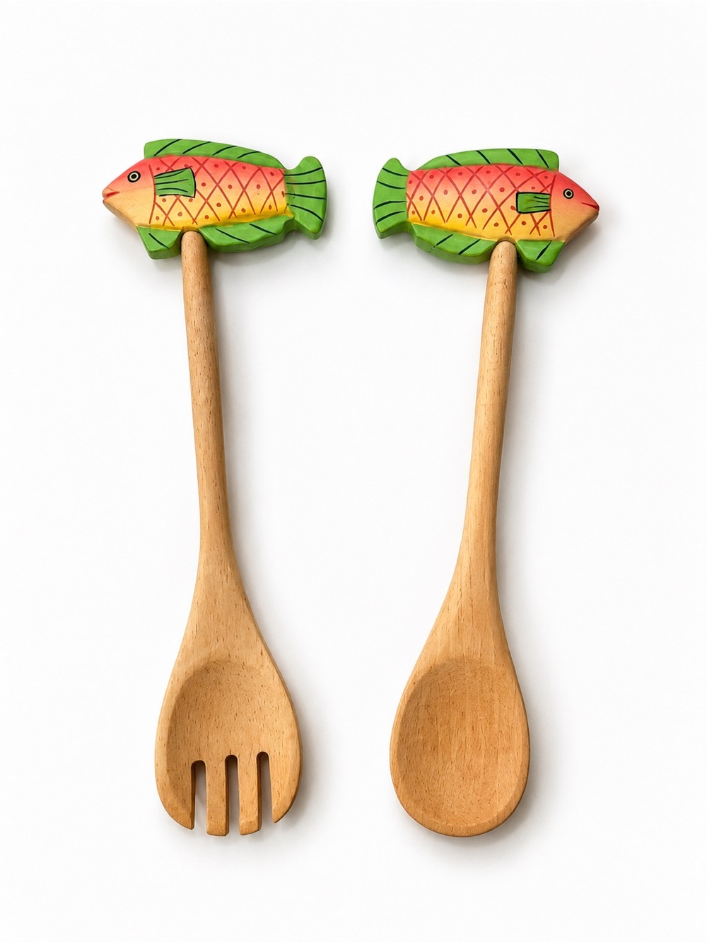 Tropical Fish Salad Servers